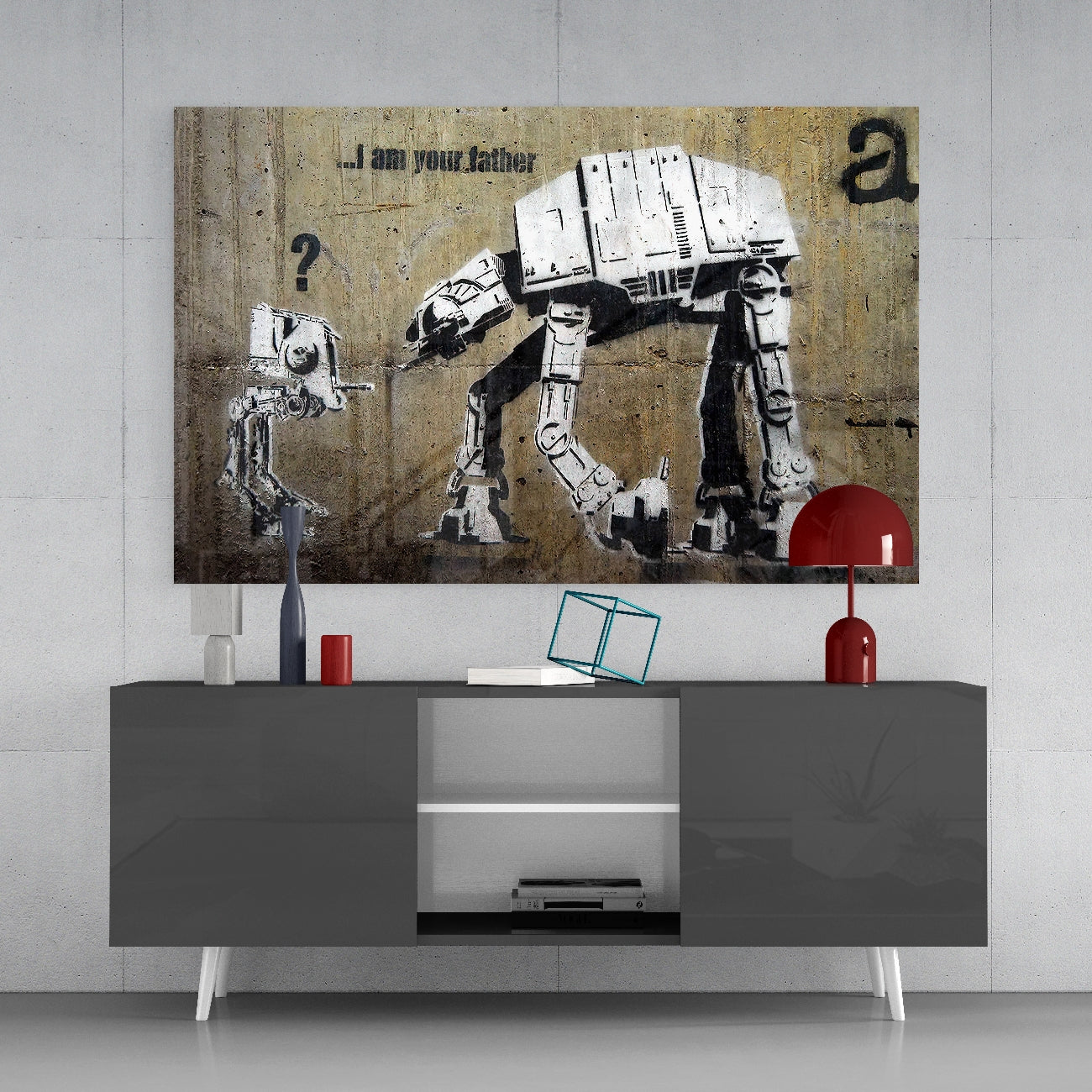 Star Wars Glass Painting