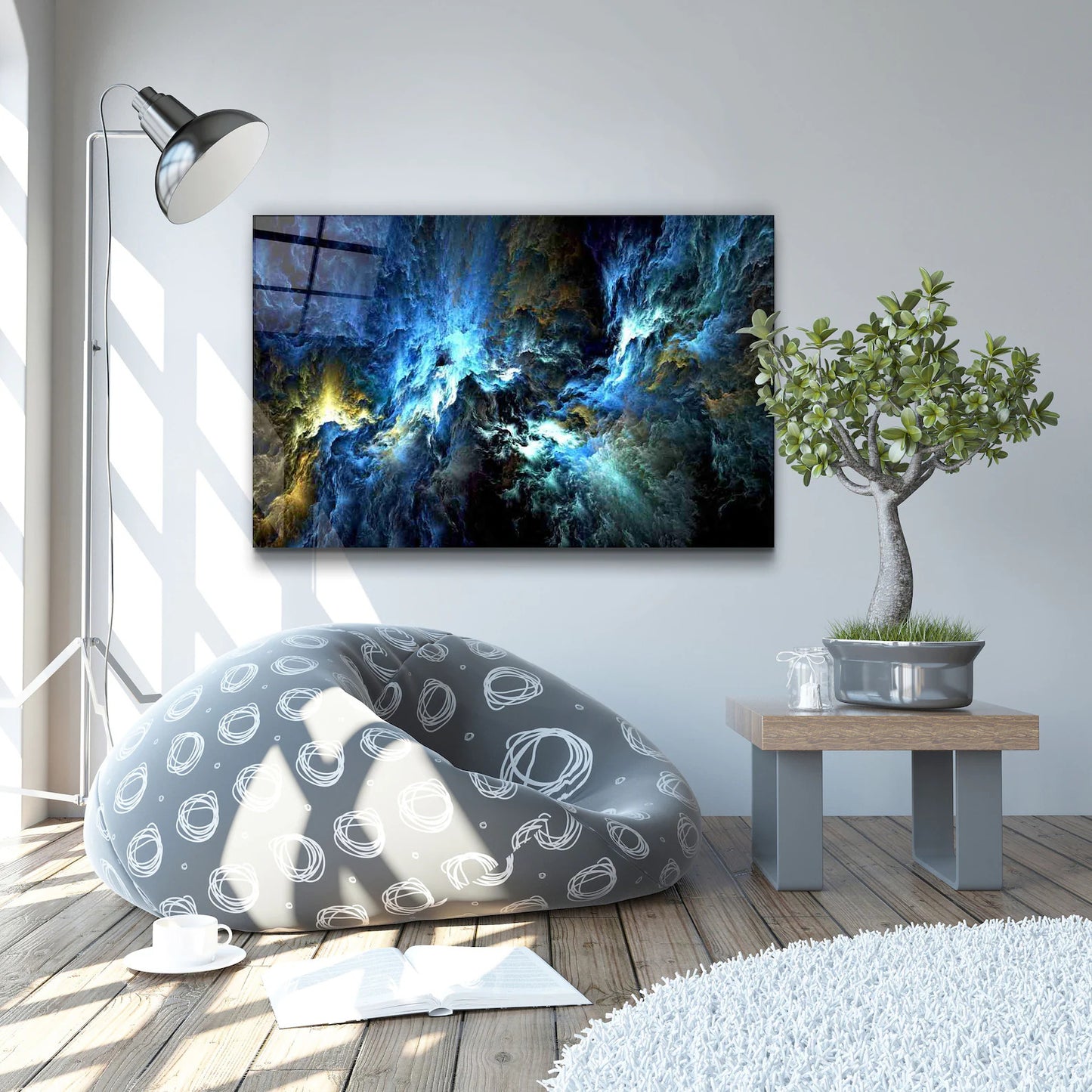 Myth of Sky Glass Printing Wall Art